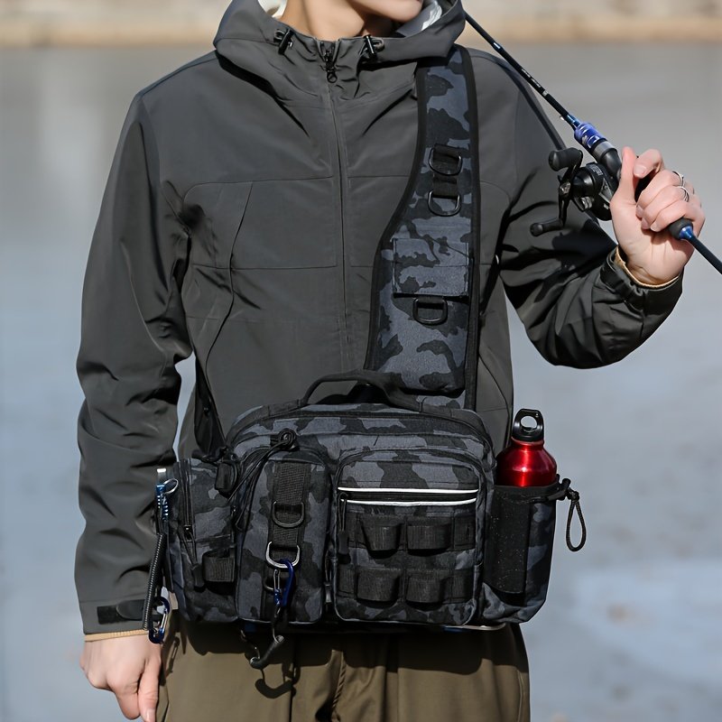 Good Hunting Backpacks: Coyote Brown Tactical Sling Pack - Image 12