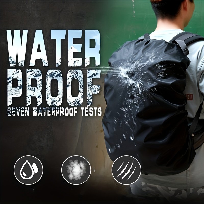 Hunting Backpack Orange Waterproof Rain Cover - Image 12