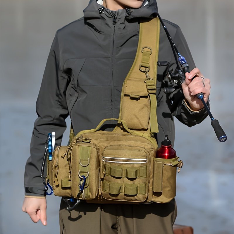 Good Hunting Backpacks: Coyote Brown Tactical Sling Pack - Image 14