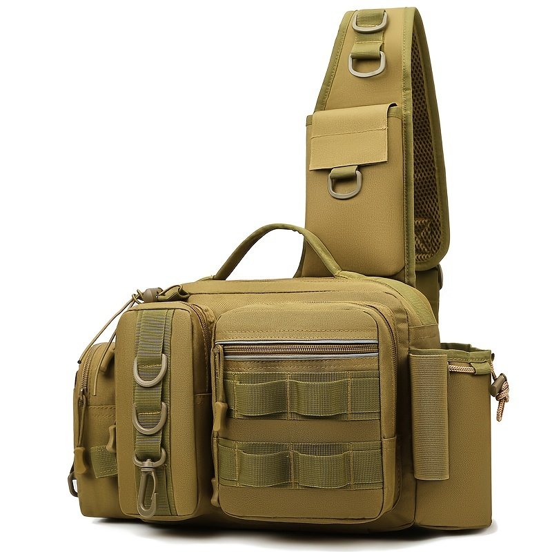 Good Hunting Backpacks: Coyote Brown Tactical Sling Pack - Image 7