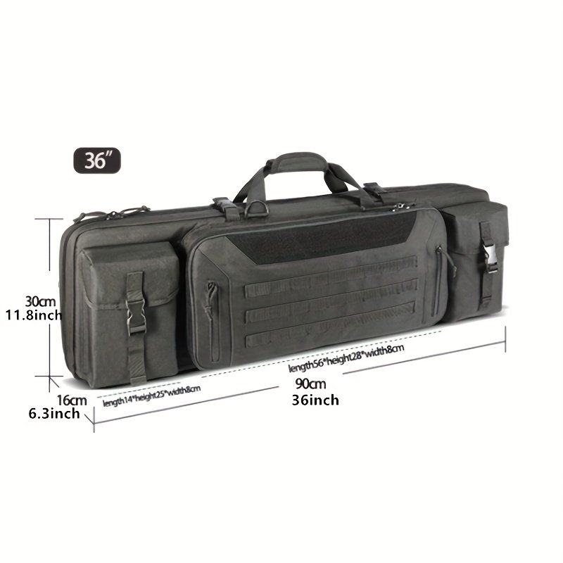 Elk Hunting Backpack – Soft-Sided Double Rifle Case with MOLLE - Image 6