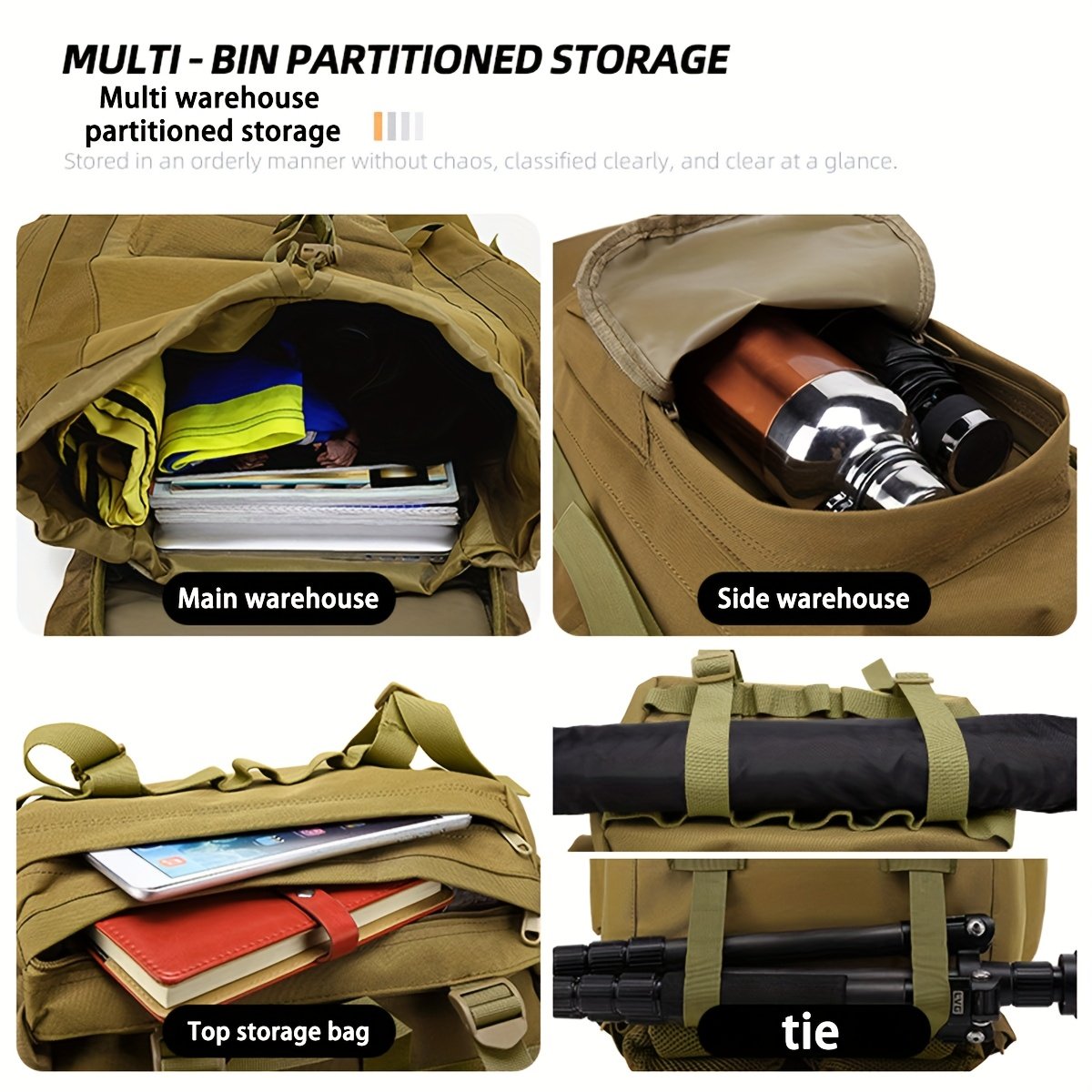 Outdoor Travel Backpack, Large Capacity Sports Camping Backpack, Unisex Laptop Bag with Shoe Compartment, Book Bag, Computer Backpack for Travel, Business, and Casual Use, Easter Valentine's Day Gift